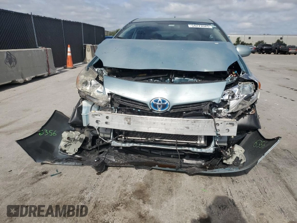 2015 Toyota Prius Four with VIN JTDKN3DU4F1887873, listed as a Copart auction lot 54273525 with 90,833 mi miles and Non Repairable. Bid and sale history available at carsss.com. Image 5.