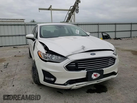 2020 Ford Fusion SE with VIN 3FA6P0HD1LR249902, listed as a Copart auction lot 53847995 with 43,140 mi miles and Salvage title. Bid and sale history available at DreamBid. Image 13.