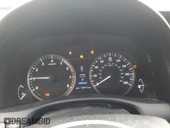 2015 Lexus GS 350 with VIN JTHBE1BL9FA005240, listed as a Copart auction lot 60325714 with 126,412 mi miles and Salvage Title. Bid and sale history available at carsss.com. Image 9.