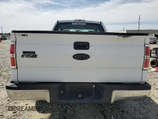 2009 Ford F-150 STX with VIN 1FTRX12W39KB38126, listed as a Copart auction lot 50437915 with 195,040 mi miles and Salvage title. Bid and sale history available at DreamBid. Image 6.