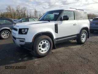 2023 Land Rover Defender S with VIN SALEJ6EX7P2227141, listed as a Copart auction lot 50351785 with 8,810 mi miles and Salvage title. Bid and sale history available at DreamBid. Image 1.