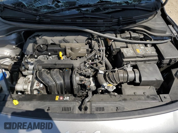 2023 Kia Rio S with VIN 3KPA24AD0PE614443, listed as a Copart auction lot 68273814 with 18,491 mi miles and Salvage Title. Bid and sale history available at DreamBid. Image 11.