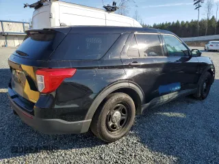 2023 Ford Explorer with VIN 1FM5K8AC7PGA17611, listed as a Copart auction lot 86023054 with 31,574 mi miles and Salvage title. Bid and sale history available at DreamBid. Image 3.
