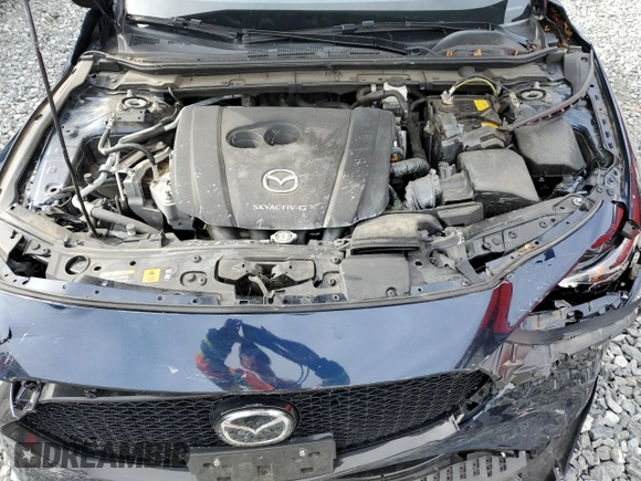 2021 Mazda 3 Select with VIN JM1BPBKL4M1403678, listed as a Copart auction lot 52565435 with 34,520 mi miles and Salvage title. Bid and sale history available at DreamBid. Image 11.