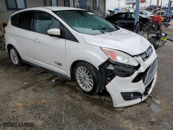 2013 Ford C-Max Energi SEL with VIN 1FADP5CU5DL535473, listed as a Copart auction lot 49267005 with 177,835 mi miles and Salvage Title. Bid and sale history available at carsss.com. Image 4.