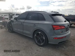 2020 Audi SQ5 Premium Plus with VIN WA1B4AFY7L2045309, listed as a Copart auction lot 73546024 with 11,573 mi miles and Salvage Title. Bid and sale history available at DreamBid. Image 2.