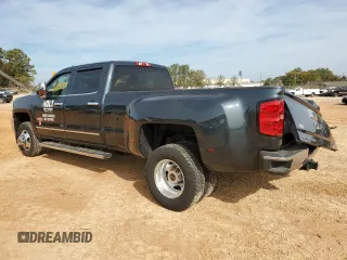 2017 Chevrolet Silverado 3500HD LT with VIN 1GC4KZCY6HF227414, listed as a Copart auction lot 79103384 with 128,844 mi miles and Salvage Title. Bid and sale history available at carsss.com. Image 2.
