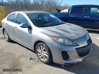 2012 Mazda Mazda3 i Touring with VIN JM1BL1VF1C1514215, listed as a IAAI auction lot 41728974 with 209,802 mi miles. Bid and sale history available at carsss.com. Image 1.