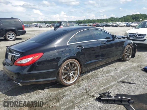 2013 Mercedes-Benz CLS 63 AMG with VIN WDDLJ7EB4DA083998, listed as a Copart auction lot 59962545 with 102,020 mi miles and Salvage title. Bid and sale history available at DreamBid. Image 3.