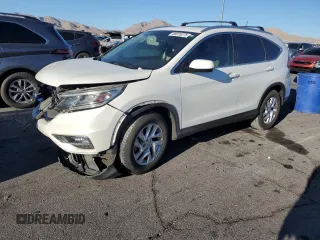 2015 Honda CR-V EX-L with VIN 5J6RM4H78FL109134, listed as a Copart auction lot 88970275 with 105,261 mi miles and Salvage Title. Bid and sale history available at DreamBid. Image 1.