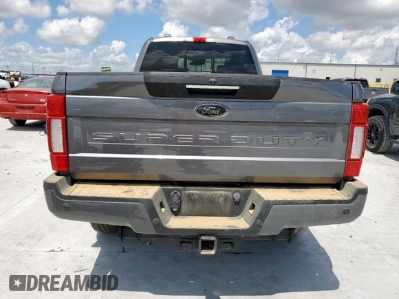 2022 Ford F-350 XL с VIN 1FT8W3BT5NEG26454, выставлен на аукционе Copart как лот 61304025 с пробегом 33 476 миль миль и Списание • Salvage title. История ставок и продаж доступна на DreamBid. Изображение 6.