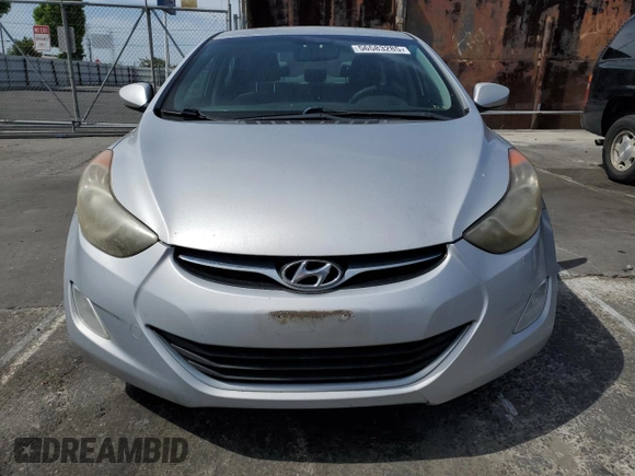 2013 Hyundai Elantra Limited with VIN KMHDH4AEXDU554233, listed as a Copart auction lot 56583285 with 183,759 mi miles and Clean Title. Bid and sale history available at DreamBid. Image 5.