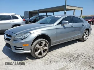 2012 Mercedes-Benz CLS 550 with VIN WDDLJ9BB1CA021683, listed as a Copart auction lot 56100415 with 203,999 mi miles and Clean Title. Bid and sale history available at DreamBid. Image 1.