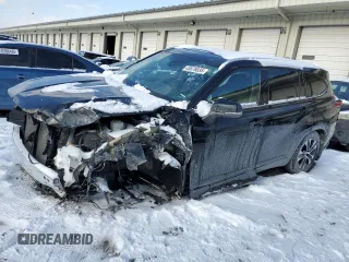 2022 Toyota Highlander XLE with VIN 5TDHZRBH9NS244489, listed as a Copart auction lot 45878035 with 31,391 mi miles and Salvage title. Bid and sale history available at DreamBid. Image 1.