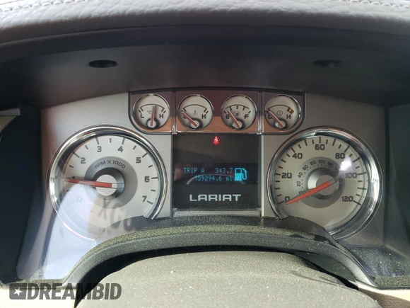 2010 Ford F-150 XL with VIN 1FTFW1CV9AKA66154, listed as a Copart auction lot 52863005 with 159,294 mi miles and Salvage Title. Bid and sale history available at carsss.com. Image 9.