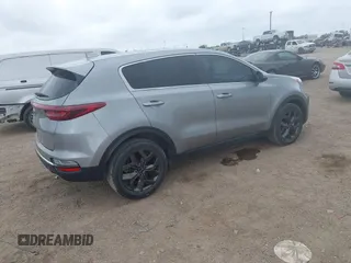 2022 Kia Sportage LX with VIN KNDPM3AC8N7015423, listed as a IAAI auction lot 41881146 with 41,136 mi miles. Bid and sale history available at carsss.com. Image 4.