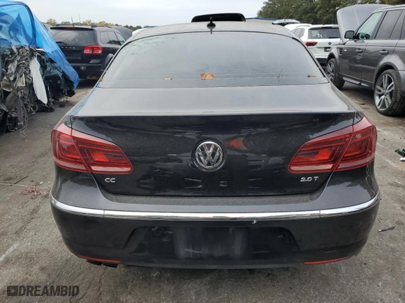 2014 Volkswagen CC R-Line with VIN WVWAN7AN0EE531184, listed as a Copart auction lot 78617334 with 116,809 mi miles and Salvage Title. Bid and sale history available at carsss.com. Image 6.
