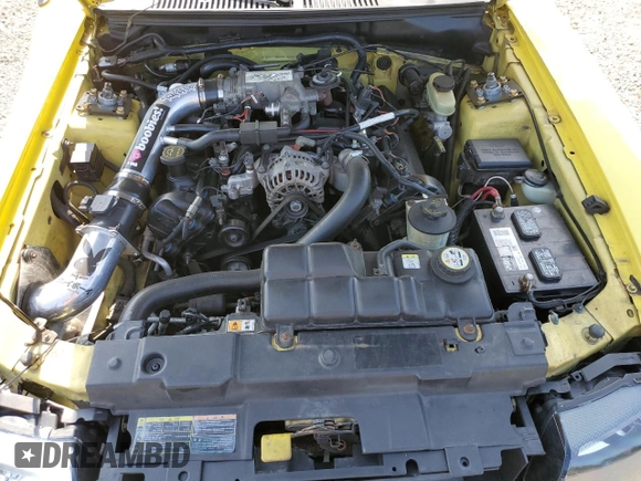 2002 Ford Mustang GT Deluxe with VIN 1FAFP42X72F136641, listed as a Copart auction lot 59294015 with 189,350 mi miles and Salvage title. Bid and sale history available at DreamBid. Image 11.