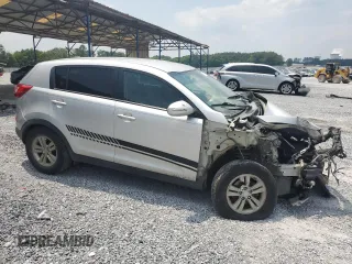 2011 Kia Sportage with VIN KNDPB3A26B7044153, listed as a Copart auction lot 59281175 with Not provided miles and Salvage title. Bid and sale history available at DreamBid. Image 4.