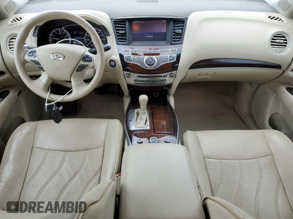 2014 Infiniti QX60 with VIN 5N1AL0MM8EC501163, listed as a Copart auction lot 55392845 with 119,097 mi miles and Salvage title. Bid and sale history available at DreamBid. Image 8.