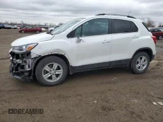 2020 Chevrolet Trax LT with VIN KL7CJLSB6LB338213, listed as a Copart auction lot 49545775 with 57,846 mi miles and Clean Title. Bid and sale history available at DreamBid. Image 1.
