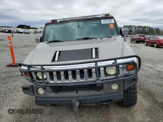 2003 Hummer H2 with VIN 5GRGN23U93H128347, listed as a Copart auction lot 49315985 with 277,074 mi miles and Salvage Title. Bid and sale history available at carsss.com. Image 5.