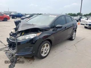 2018 Ford Fiesta SE z VIN 3FADP4BJ8JM134544, wystawiony jako Copart lot #58231305 z przebiegiem Nie podano mil oraz Tytuł czysty. Historia ofert i sprzedaży dostępna na DreamBid. Obrazek 1.