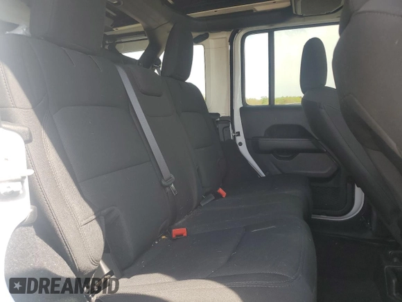 2021 Jeep Wrangler Unlimited Sahara с VIN 1C4HJXEN7MW823881, выставлен на аукционе Copart как лот 53062425 с пробегом 28 597 миль миль и Списание • Salvage title. История ставок и продаж доступна на DreamBid. Изображение 10.