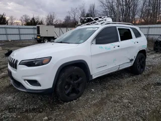 2019 Jeep Cherokee Limited with VIN 1C4PJMDX6KD481118, listed as a Copart auction lot 87417844 with 56,867 mi miles and Salvage Title. Bid and sale history available at DreamBid. Image 1.