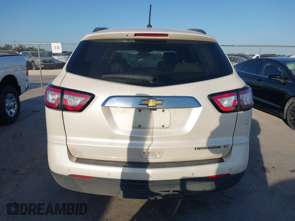 2015 Chevrolet Traverse LT with VIN 1GNKRHKD8FJ205055, listed as a IAAI auction lot 41825877 with 187,654 mi miles and . Bid and sale history available at DreamBid. Image 16.