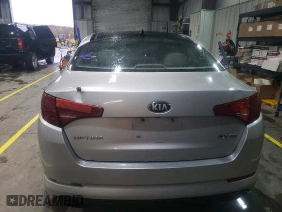 2013 Kia Optima EX with VIN 5XXGN4A78DG147867, listed as a Copart auction lot 50810815 with 215,751 mi miles and Salvage Title. Bid and sale history available at carsss.com. Image 6.