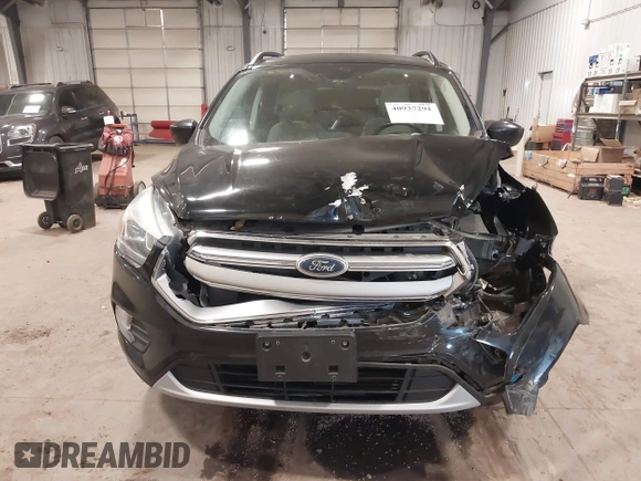 2017 Ford Escape SE with VIN 1FMCU9G98HUD67920, listed as a IAAI auction lot 40937291 with 124,302 mi miles. Bid and sale history available at carsss.com. Image 6.