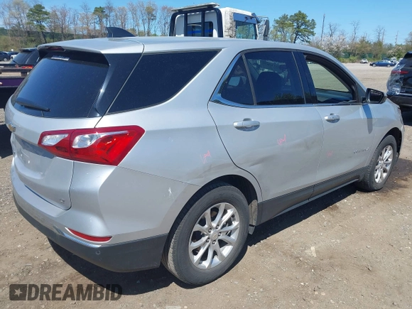 2020 Chevrolet Equinox LT with VIN 2GNAXJEV4L6191855, listed as a IAAI auction lot 42115036 with 131,489 mi miles and . Bid and sale history available at DreamBid. Image 4.