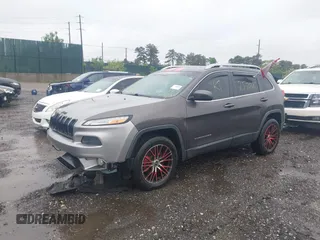 2014 Jeep Cherokee Limited with VIN 1C4PJMDB2EW182495, listed as a IAAI auction lot 42296626 with Not provided miles and . Bid and sale history available at DreamBid. Image 17.