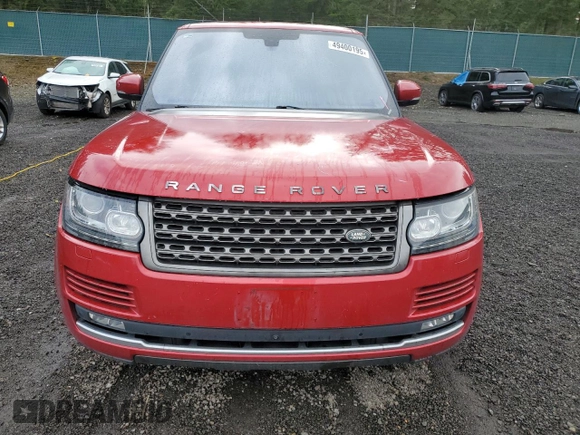2016 Land Rover Range Rover with VIN SALGR2KF6GA262006, listed as a Copart auction lot 49400195 with 109,829 mi miles and Salvage Title. Bid and sale history available at DreamBid. Image 5.