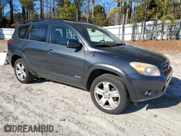 2007 Toyota RAV4 Sport with VIN JTMZD32V976049744, listed as a Copart auction lot 86074584 with 206,329 mi miles and Clean Title. Bid and sale history available at carsss.com. Image 4.