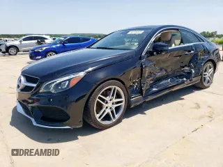 2016 Mercedes-Benz E 400 with VIN WDDKJ6FB1GF350039, listed as a Copart auction lot 56789445 with 96,763 mi miles and Salvage title. Bid and sale history available at DreamBid. Image 1.