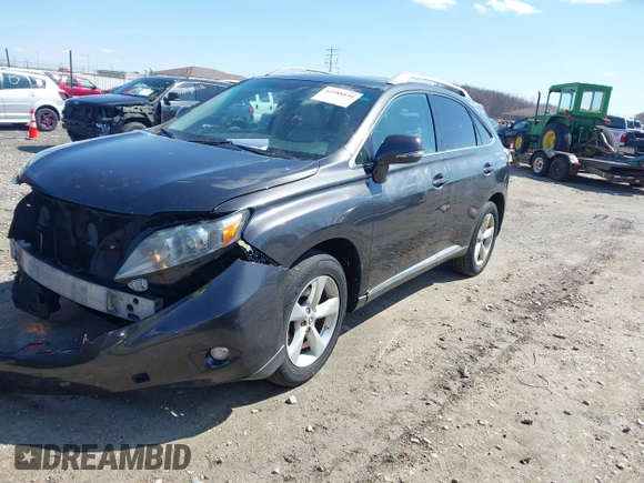 2010 Lexus RX 350 with VIN 2T2BK1BA5AC025283, listed as a IAAI auction lot 41988850 with 217,419 mi miles. Bid and sale history available at carsss.com. Image 18.