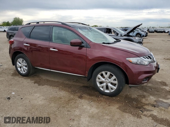 2011 Nissan Murano SL z VIN JN8AZ1MUXBW051152, wystawiony jako Copart lot #58340145 z przebiegiem 132 836 mil mil oraz Szkoda całkowita • Salvage title. Historia ofert i sprzedaży dostępna na DreamBid. Obrazek 4.