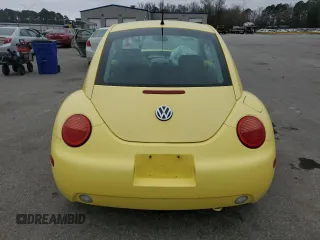 2001 Volkswagen Beetle GLS with VIN 3VWCK21C81M460224, listed as a Copart auction lot 48404615 with 150,992 mi miles and Salvage Title. Bid and sale history available at DreamBid. Image 6.