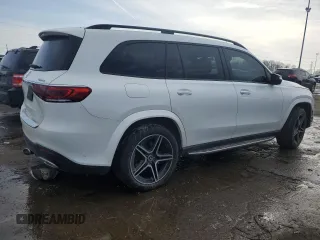2022 Mercedes-Benz GLS 450 with VIN 4JGFF5KE0NA763244, listed as a Copart auction lot 46163825 with Not provided miles and Non repairable. Bid and sale history available at DreamBid. Image 3.