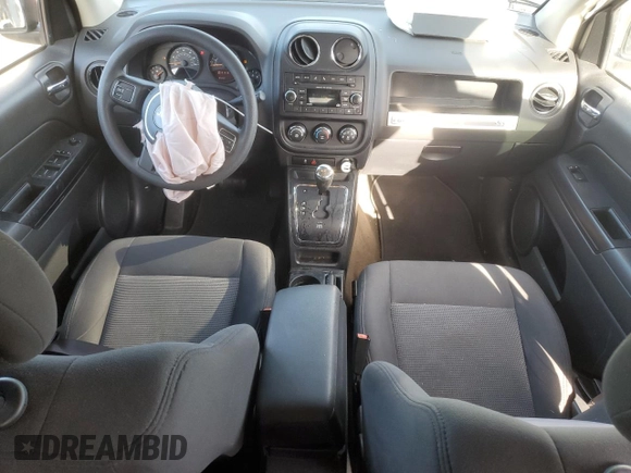 2015 Jeep Compass Sport with VIN 1C4NJCBB5FD377329, listed as a Copart auction lot 86545484 with 112,380 mi miles and Salvage Title. Bid and sale history available at carsss.com. Image 8.