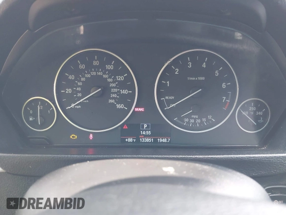 2013 BMW 3 Series 328i xDrive with VIN WBA3B5G53DNS05713, listed as a IAAI auction lot 42768480 with 133,851 mi miles and . Bid and sale history available at DreamBid. Image 7.