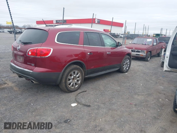 2011 Buick Enclave CXL-2 with VIN 5GAKRCEDXBJ348897, listed as a IAAI auction lot 41534641 with 209,380 mi miles. Bid and sale history available at carsss.com. Image 4.