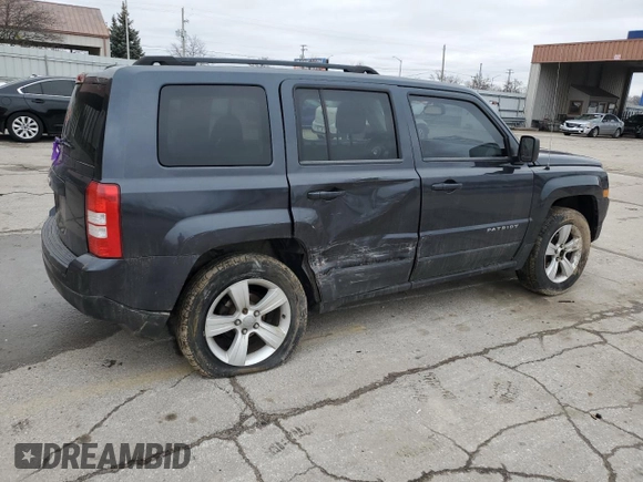 2014 Jeep Patriot Sport with VIN 1C4NJRBB6ED520841, listed as a Copart auction lot 48103545 with 136,012 mi miles and Salvage Title. Bid and sale history available at DreamBid. Image 3.