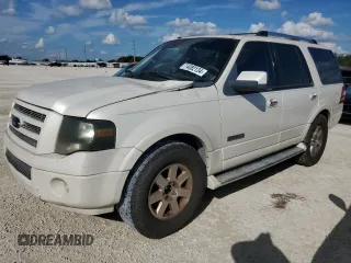 2008 Ford Expedition Limited z VIN 1FMFU19518LA16748, wystawiony jako Copart lot #74082134 z przebiegiem 121 592 mil mil oraz Szkoda całkowita • Salvage title. Historia ofert i sprzedaży dostępna na DreamBid. Obrazek 1.