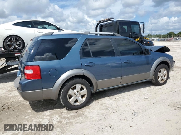 2005 Ford Freestyle SEL z VIN 1FMDK021X5GA25385, wystawiony jako Copart lot #72239954 z przebiegiem 161 219 mil mil oraz Szkoda całkowita • Salvage title. Historia ofert i sprzedaży dostępna na DreamBid. Obrazek 3.