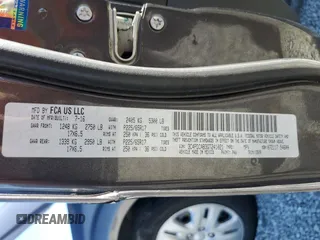 2016 Dodge Journey American Value with VIN 3C4PDCAB3GT241021, listed as a Copart auction lot 50367405 with 137,218 mi miles and Salvage Title. Bid and sale history available at DreamBid. Image 13.