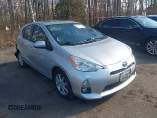 2012 Toyota Prius c One with VIN JTDKDTB38C1015530, listed as a IAAI auction lot 41560266 with 173,976 mi miles. Bid and sale history available at carsss.com. Image 1.