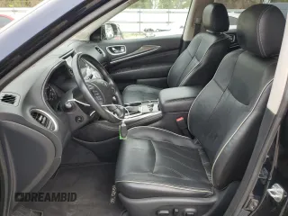 2018 Infiniti QX60 with VIN 5N1DL0MM2JC514305, listed as a Copart auction lot 52898375 with 87,131 mi miles and Salvage Title. Bid and sale history available at DreamBid. Image 7.